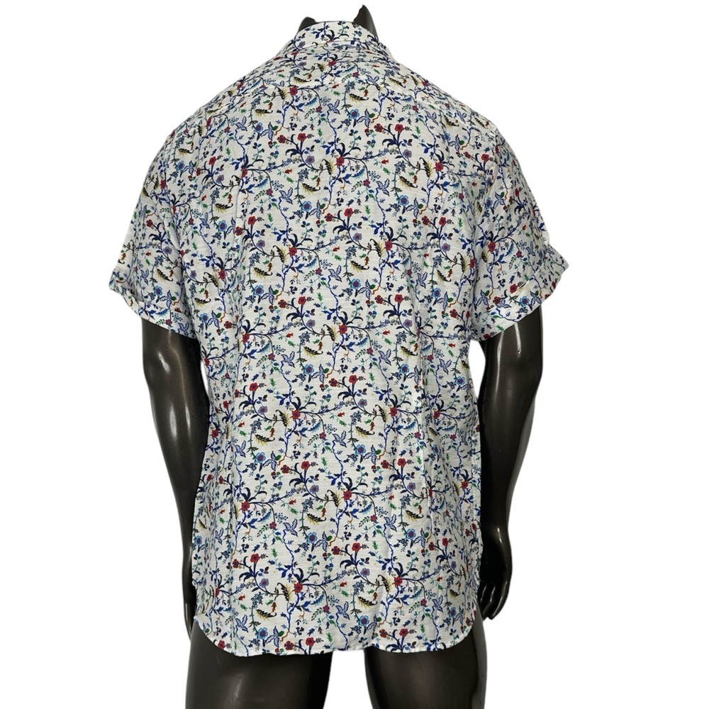Robert Graham Landon Floral Print Slim Fit Button Down Shirt - Picture 4 of 12